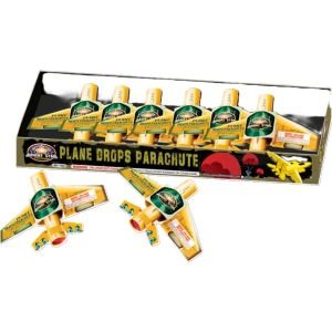 Plane Drops Parachute